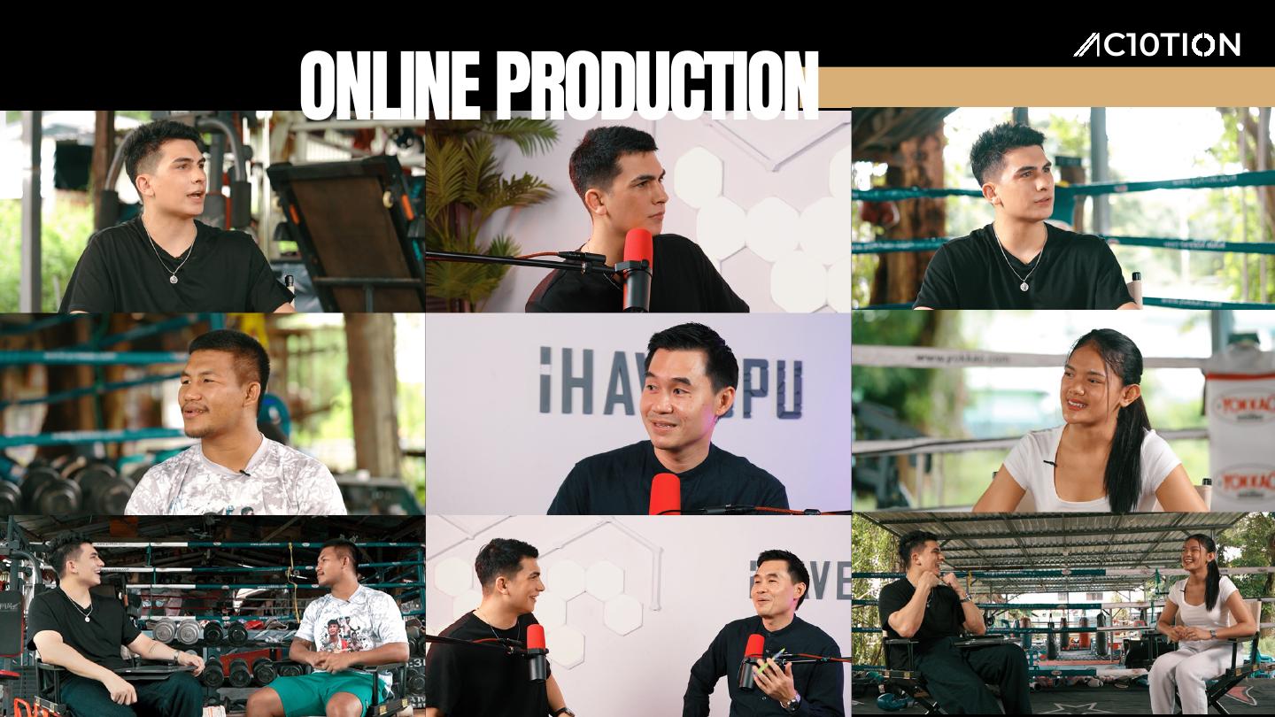 Online production portfolio